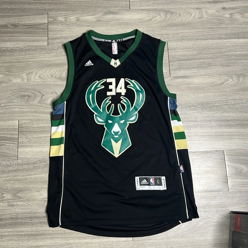 Adidas Giannis Antetokounmpo “34” Jersey (L)
